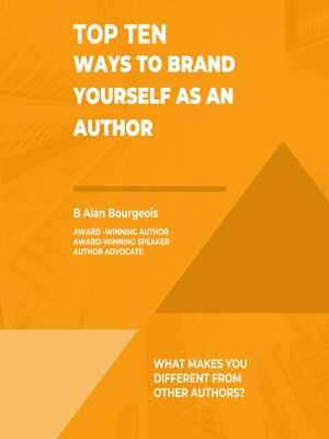 cover image of Top Ten Ways to Brand Yourself as an Author